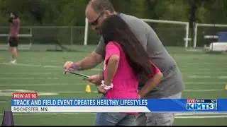 Rochester Track and field event aims to implement healthy lifestyle in students