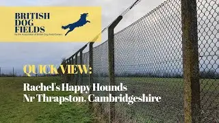 Rachel's Happy Hounds Secure Dog Field in Cambridgeshire