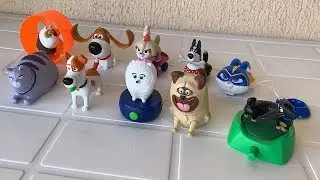 COMPREI TODA A COLEÇÃO DE PETS 2 NO MC LANCHE FELIZ!!