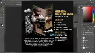 Donation flyer Design