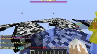 Minecraft Color Runner!(Nexus V2 AplhaGame Preview) w/ Landon And Friends!