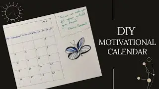 How to make diy motivational calendar 2021/calendar /motivation /diy /ideas/Creative Crafty at Home