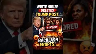 White House Deletes Trump Post Depicting Obamas as Apes | Backlash Explodes.