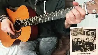 &lsquo;Down Under&rsquo; Men At Work - Guitar Chords (Standard - No Capo)