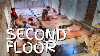 #39 Building The Second Floor of a Stone Ruin In Spain