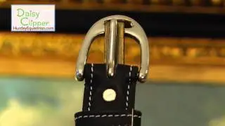 Huntley Equestrian Children's Snaffle Bit Black Belt