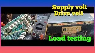 Studiomaster 6.0 amplifer Main supply, drive volt,load testing video 