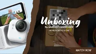 UNBOXING THE SMALLEST VLOG CAMERA EVER | Insta360 Go Ultra