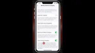 MacMost #Shorts  &ndash; iPhone Clean Energy Charging