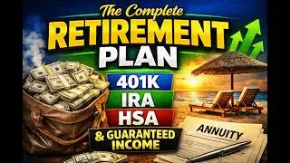 The Complete Retirement Plan: 401k, IRA, HSA & Guaranteed Income Explained