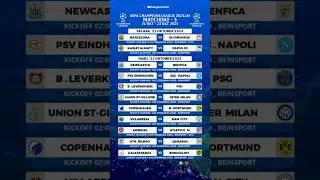 Jadwal Liga Champions 2025 Pekan 3 - Real Madrid vs Juventus #jadwalligachampions2025 #ligachampion