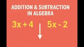 &ldquo;Master Algebraic Addition & Subtraction  Like Terms, Unlike Terms Explained&rdquo;