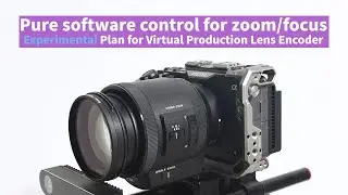 Pure software virtual production lens encoder scheme, experimental!（纯软件虚拟制片镜头编码器方案，实验性）