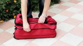 Сумка дорожная Members Expandable Wheelbag Medium 71/86 Red