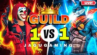 🎯 1 VS 1 🎯 GUILD TEST LIVE : Free Fire Testing : FF GUILD FEST LIVE : Jagu Gaming