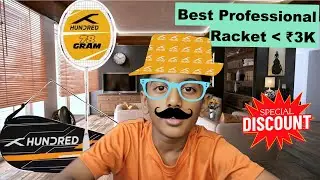 Best Budget Friendly Professional Racket | Hundred Atomic Air 78 & 77