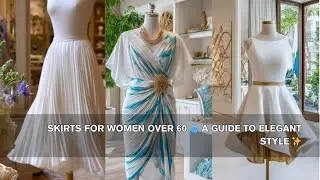 Skirts for Women Over 60 👗 A Guide to Elegant Style ✨