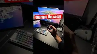 Best Cheap item for your Setup! QUNTIS Monitor light bar #setup #setupgamer