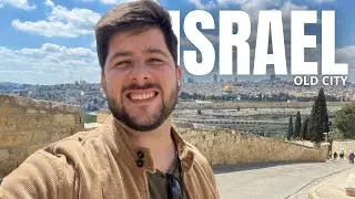 VLOG #01 - Fui para ISRAEL | Primeiros Passos em JERUSALEM