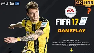 FIFA 17 Next-Gen Feel 😍 PS5 Pro 4K HDR Full Gameplay Review #fifa #ps5 #gameplay #4k #fifa17 #viral