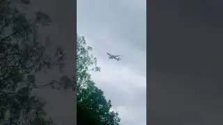#annabrisbanevideos airplane above the Colmslie beach reserve