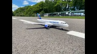 My XFLY TWINLINER as IRON MAIDEN'S '08 tour plane Ed Force One