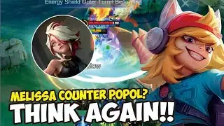 SIAPA BILANG MELISSA COUNTER POPOL⁉️ INI BUKTI NYA ‼️BEST BUILD POPOL AND KUPA 2025 | GAMEPLAY POPOL