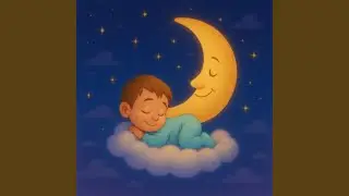Gentle Baby Sleep Songs Under Golden Moon