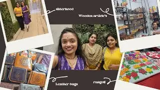Vlog 15 | Visited Shree Sakhi Exhibition in Thane.  😍🥰 #shopping#Exhibition#homedecor#sareefashion 