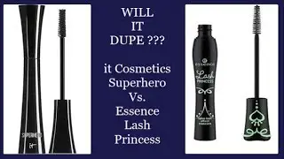 Will it dupe. Mascara head to head | Super hero vs. Lash Princess