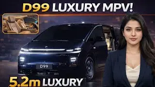 Leapmotor D99: Китайский роскошный минивэн представлен