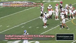2023 FCS Bowl - American Team: Day 2, WR/DB 1-on-1s