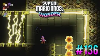 Super Mario Bros. Wonder - Playthrough #136 (High-Voltage Gauntlet)  [Switch]