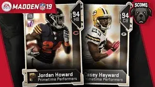 Primetime Performers Casey Hayward & Jordan Howard -Madden NFL 19