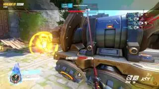 Hacked Genji hacks enemies