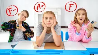 Un día en la escuela con Vania Mania Kids. Video educativo para niños