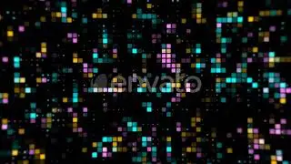 pastel colored pixel background