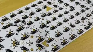 Idobao X YMDK ID75 VIA Hotswap PCB Aluminum Plate Replacement