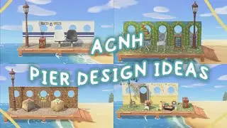 ACNH PIER DESIGN IDEAS USING NEW STANDEES