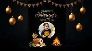 SHIVAAY LOHRI CEREMONY LIVE BY BAGLA STAR STUDIO 98725-37673