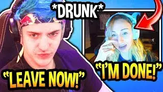 A DRUNK Ninja got into a fight with his Wife ON STREAM