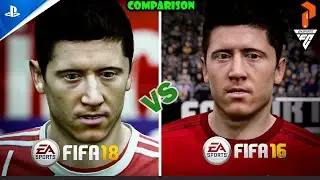 PS5 FIFA 18 vs FIFA 16 &ndash; Graphics & Gameplay Comparison! #fifacomparison #fifa18 #fifa16 #ps5
