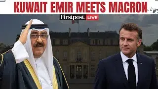 LIVE: Kuwait Emir Sheikh Meshal Arrives at Elysee Palace | Macron-Al-Sabah Meeting | N18G