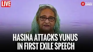 LIVE: Sheikh Hasina&rsquo;s First Address in Exile &mdash; Ex-Bangladesh PM Brands Yunus a &ldquo;Murderous Fascist&rdquo;