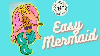 Mermaid #shorts || Mermaid Drawing || Step by Step || Easy Drawing