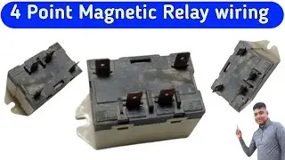 Quick and Easy Guide to AC Wiring with 4-Point Magnetic Relay