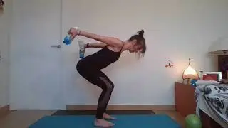 MOLDEA BRAZOS Y ESPALDA CON PESAS. CON PALOMA. ESCUELA SMILE