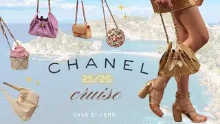 Chanel 25/26C Cruise Show Close ups and Styling bags First time showing the 25 mini Gold don't miss!