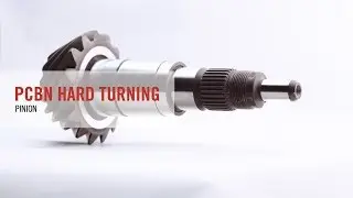 PCBN Hard Turning Application - Pinion | Seco Tools