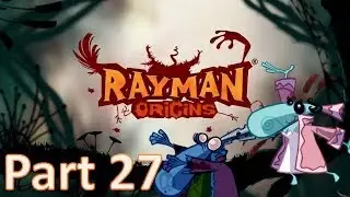 Rayman Origins Co-op - Part 27: Scuba Shootout & Risky Ruin